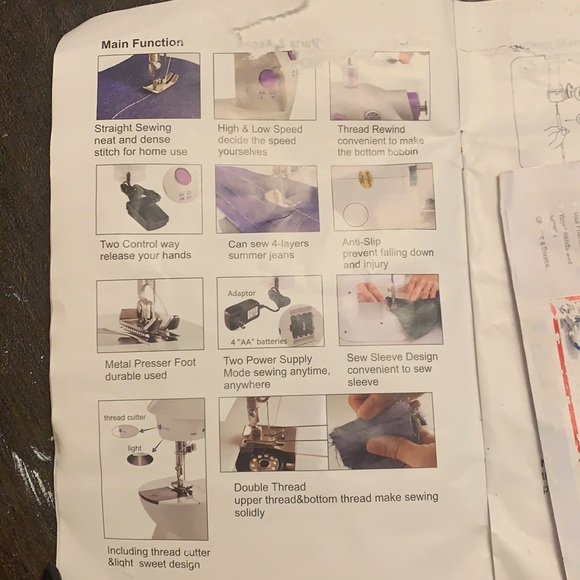 Mini sewing machine - Picture 15 of 17